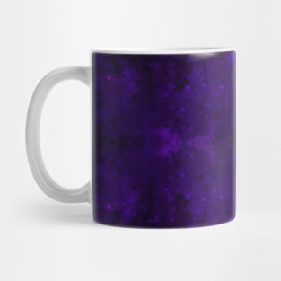 Blue/Purple and Black Ink Blot Mug